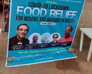 Food Relief At Ajibade community